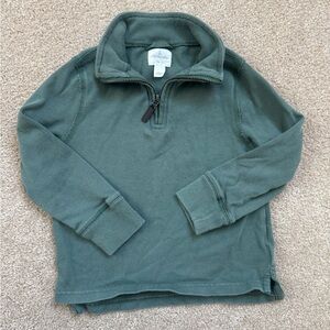 Green J Crew Crewcuts Boys Quarter Zip